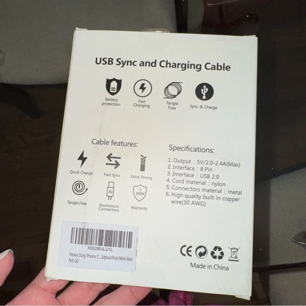 UYOUNG iPhone Charger Cable 3Pack 6FT [Apple MFi Certified] USB to Lightning